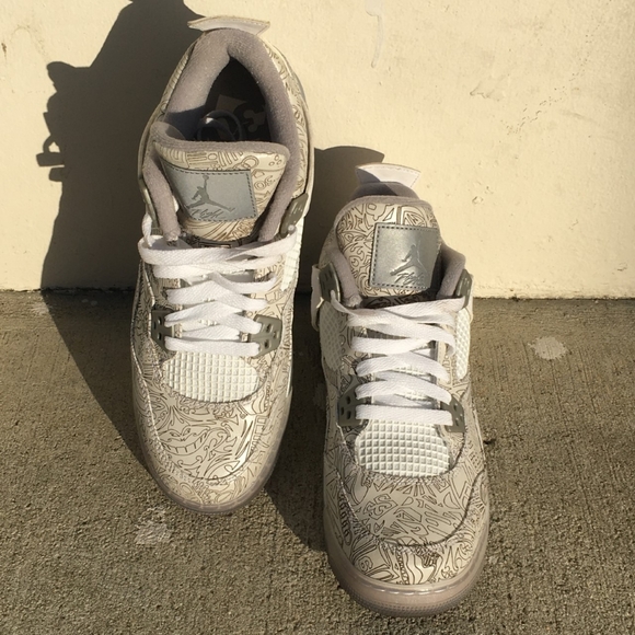 Jordan Shoes Air Jordan Laser 4 Retro 25 7 Youth Poshmark